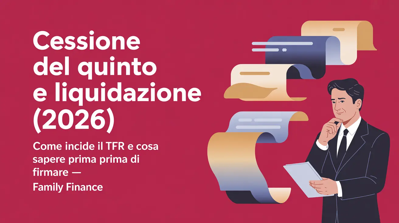 Cessione del quinto e liquidazione TFR