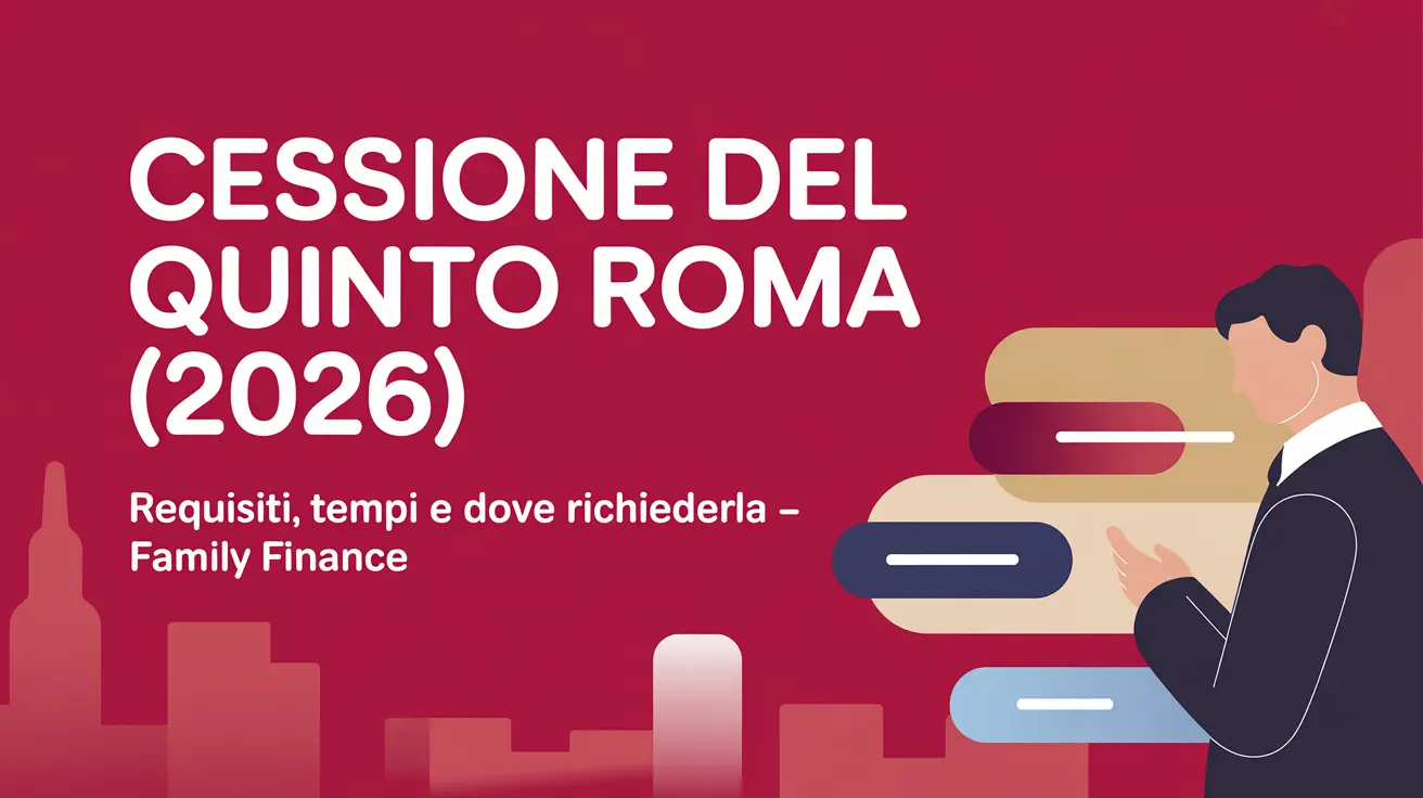 Cessione del quinto a Roma per dipendenti e pensionati