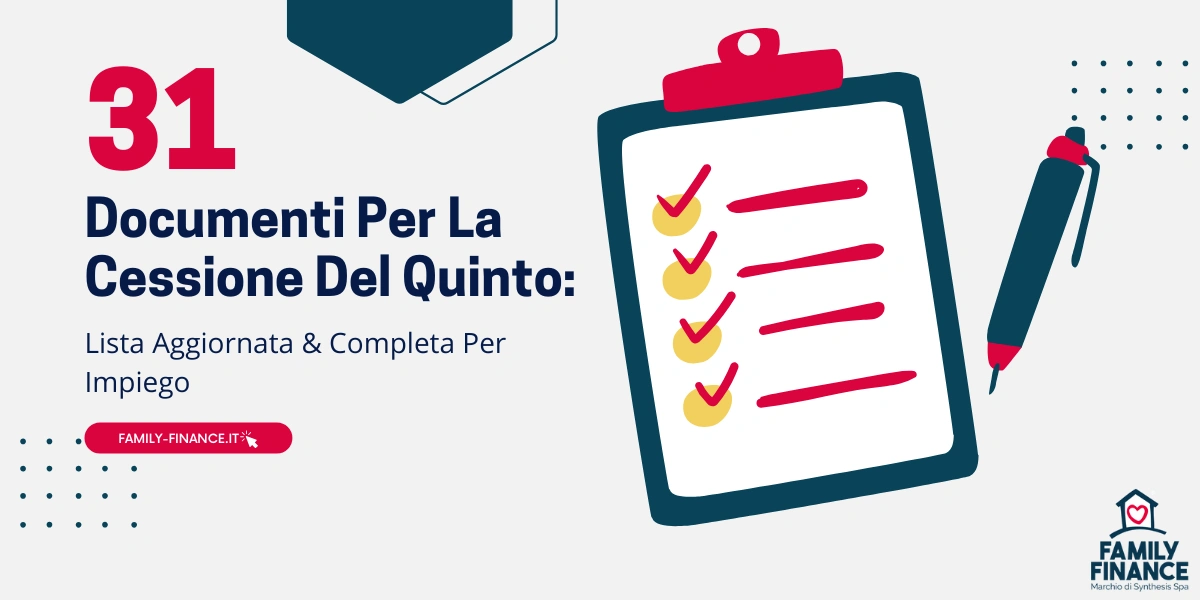 Documenti Per La Cessione Del Quinto