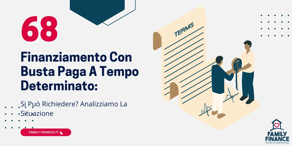 Finanziamento Con Busta Paga a Tempo Determinato