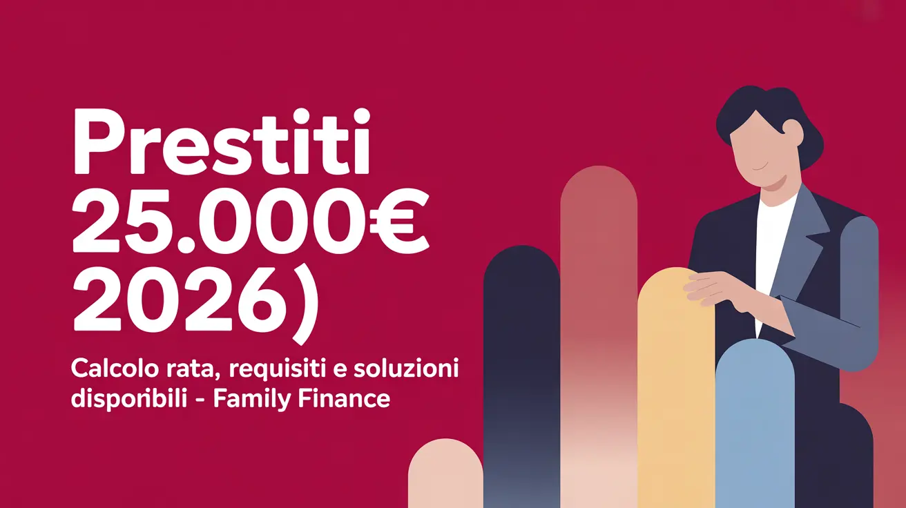 Prestito 25.000 euro