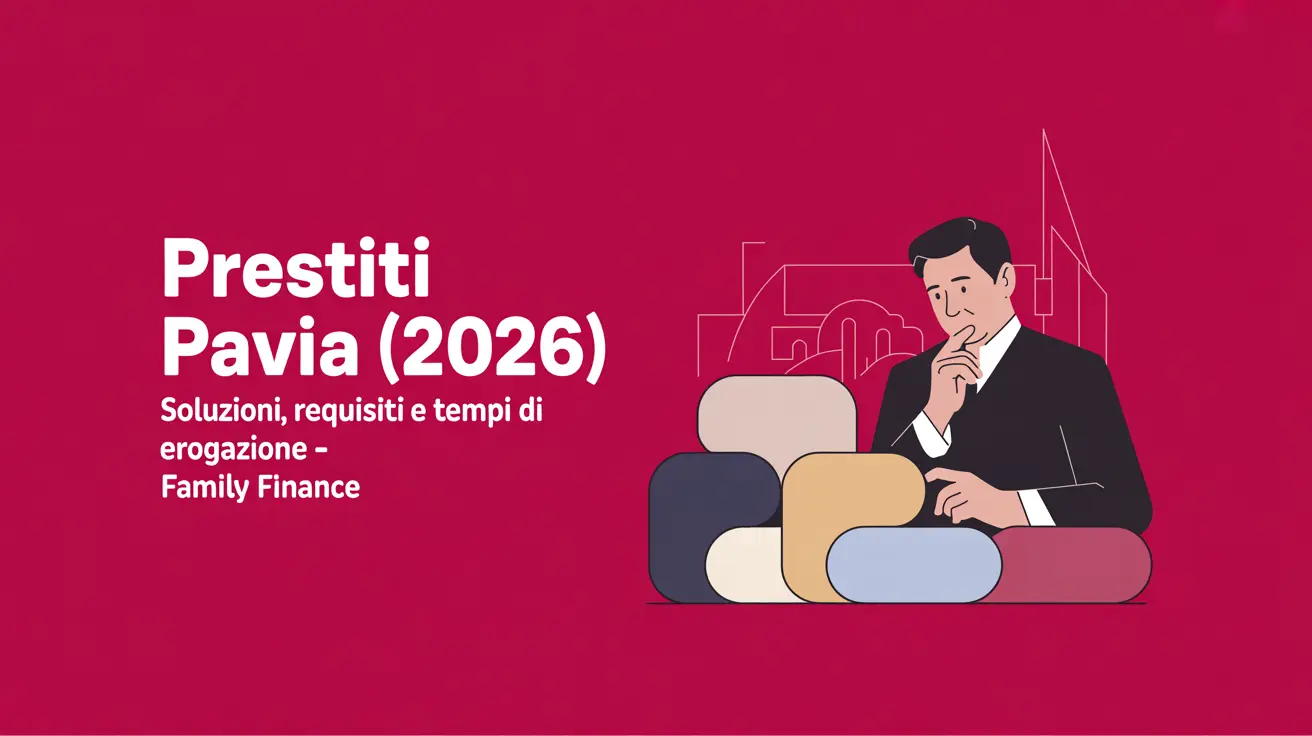 Prestiti a Pavia tra banche, finanziarie e cessione del quinto