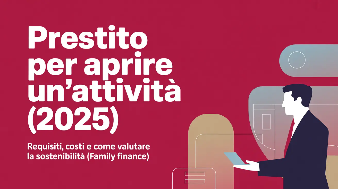 Prestito per aprire un'attività