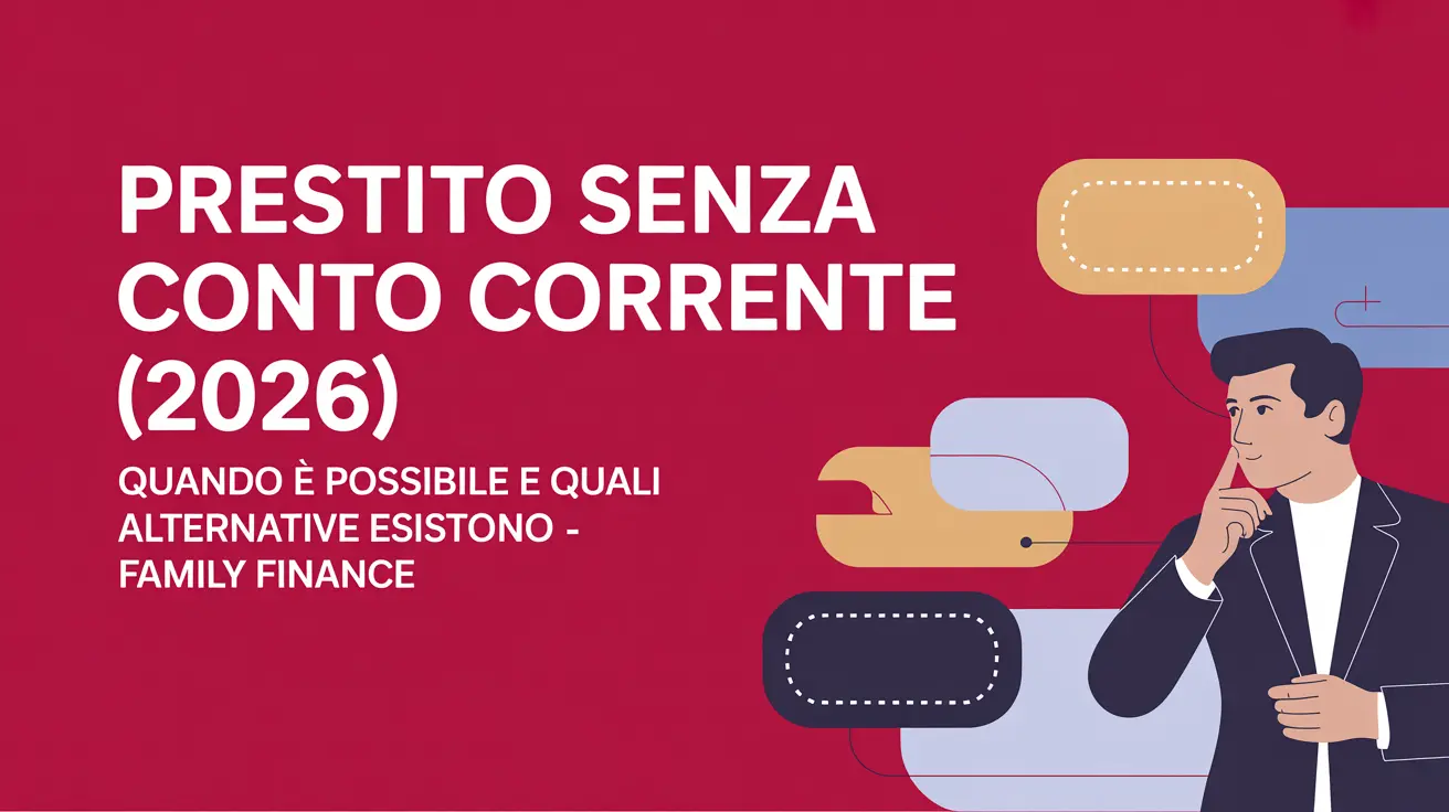 Prestito senza conto corrente: come incassare i soldi e pagare le rate