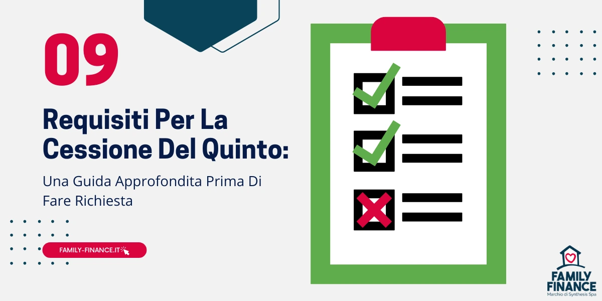 Requisiti Per La Cessione Del Quinto