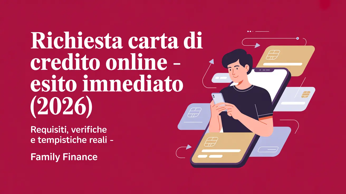 Richiesta carta di credito online esito immediato